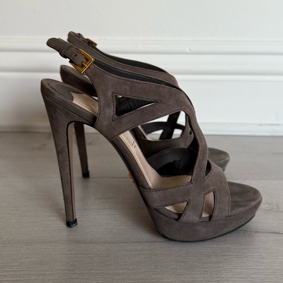 Prada Shoes - Prada suede sandals